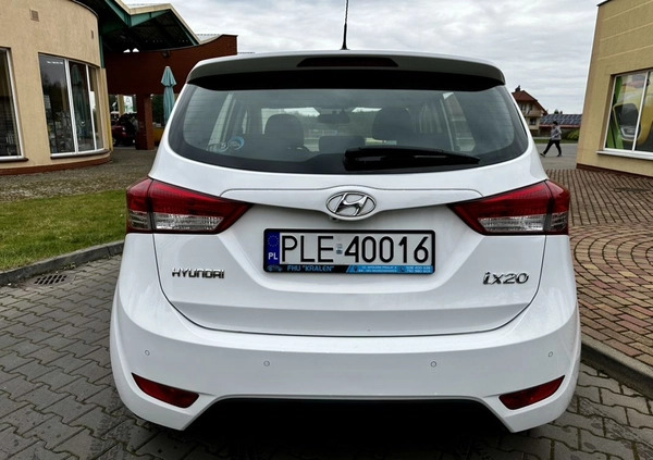 Hyundai ix20 cena 34900 przebieg: 189000, rok produkcji 2015 z Kuźnia Raciborska małe 436